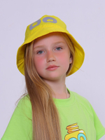 Панама детская солнцезащитная для девочек и мальчиков со светоотражающим эффектом CROOT