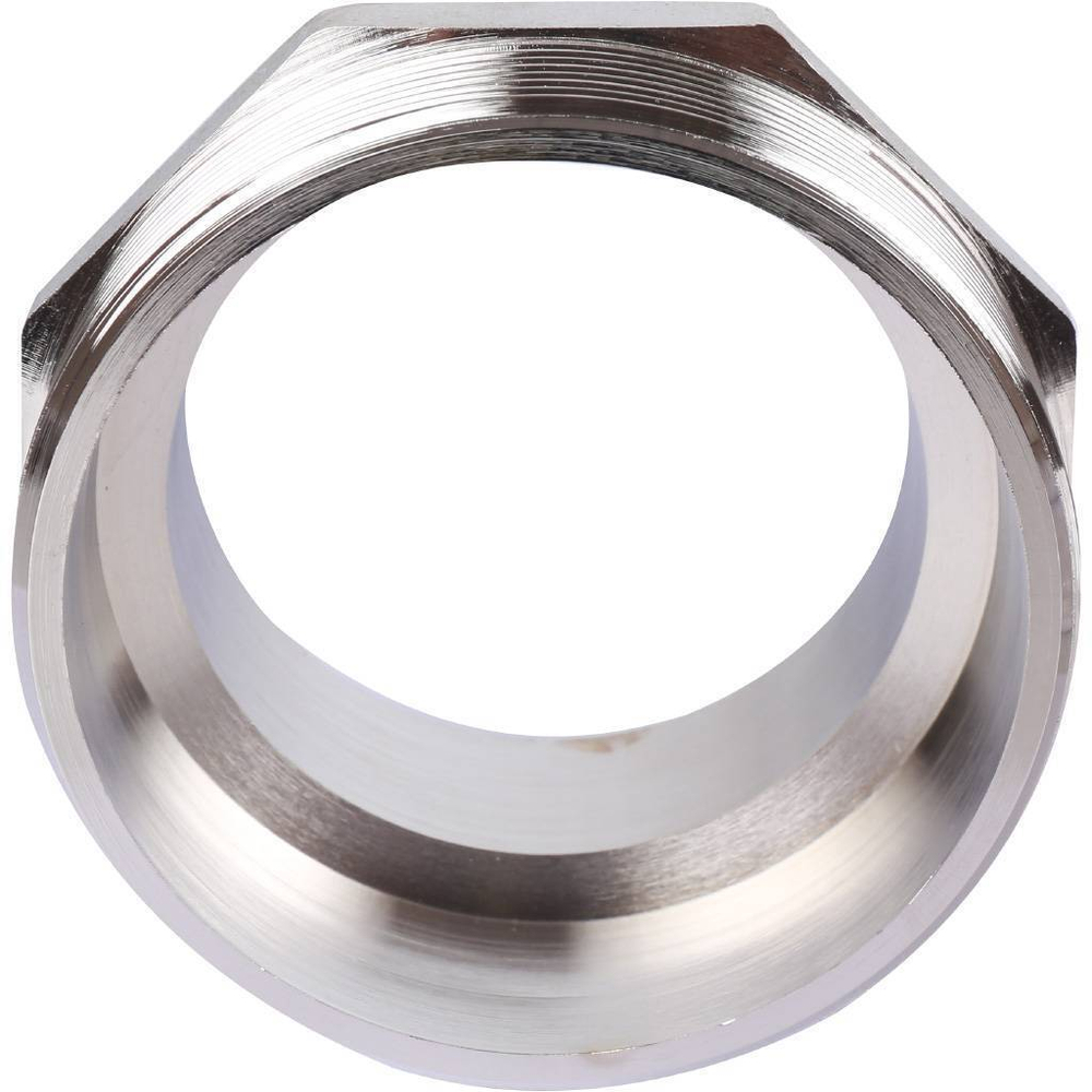 Ниппель STOUT переходной никелированный 3"x2 1/2" НР/НР