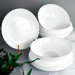 Столовый набор 13 предметов Без деколи, стеклокерамика, Jewel