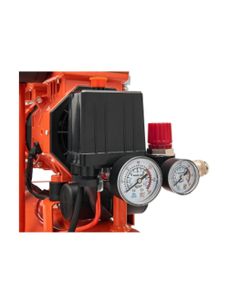 Безмасляный малошумный компрессор (9 л; 8 бар; 195 л/мин) Gigant GSWK-9/1400