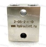 2-02-4П-D - Питатель модульного исполнения для двухлинейных смазочных систем с рабочим давлением 200 бар, количество выходов 4, максимальная доза на выход 2 мл/цикл, без индикатора