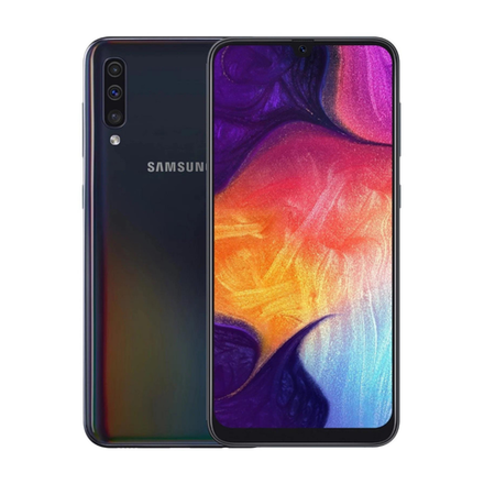 Защитная пленка на заднюю сторону, карбон, черная Samsung Galaxy A50