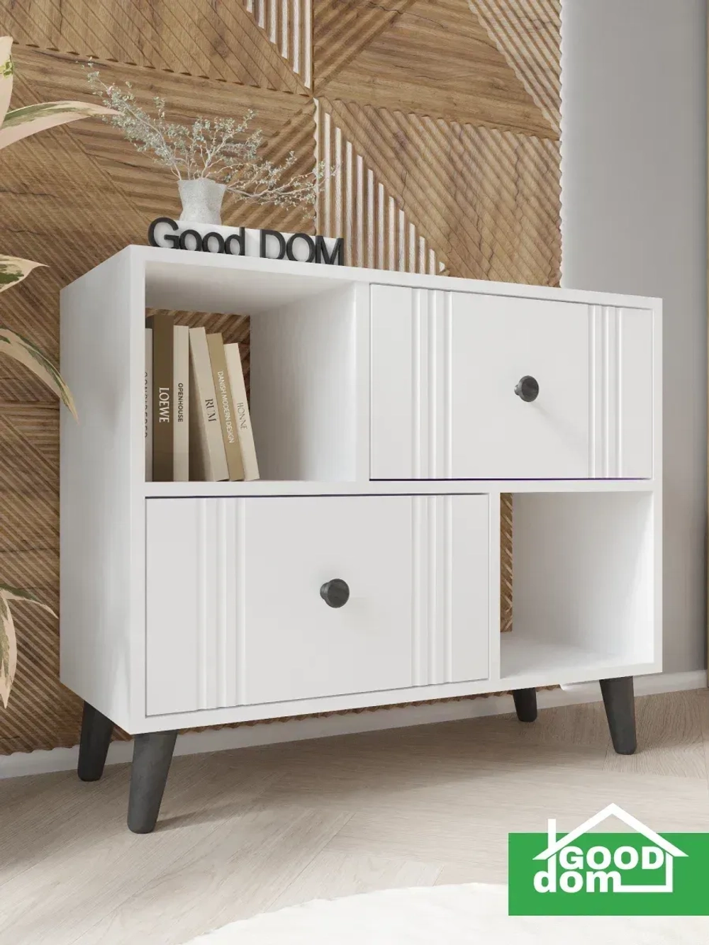 Комод-тумба в гостиную на ножках