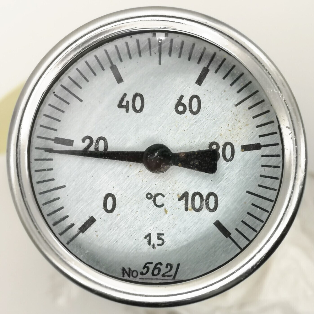 Термометр биметаллический ТБ-1 (0+100) 200мм, 1.5 осевой