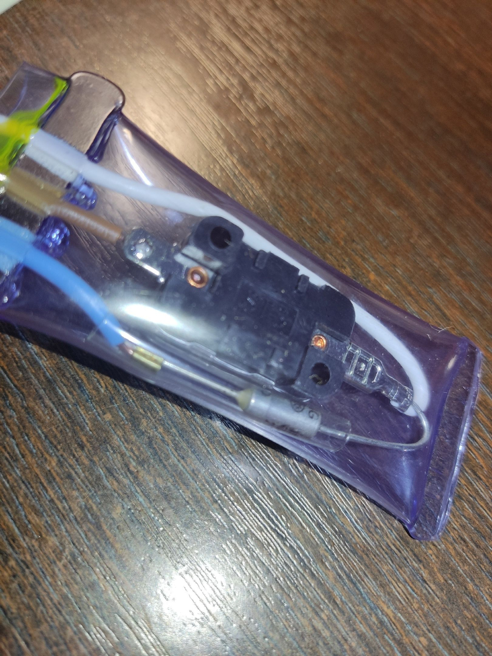 Датчик оттайки KSD-2003 Sharp, Toshiba, Daewoo / L - 45 см, комплект три провода