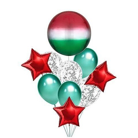 Композиция из шаров "Сфера многоцветная"