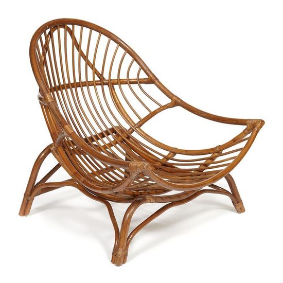 Кресло Tetchair VENICE / без подушки / 84x105x90 см, coco brown (коричневый кокос)