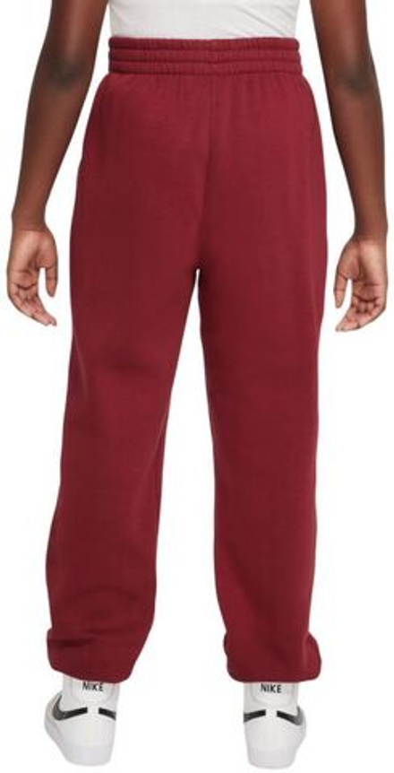 Брюки для девочки Nike Kids Sportswear Club Fleece Loose - Red