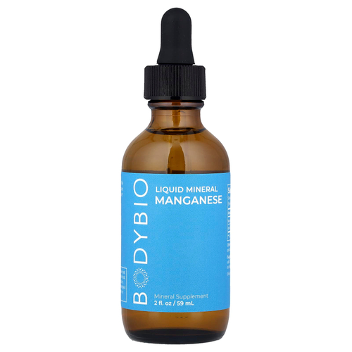 BodyBio, Жидкий минеральный марганец, 59 мл (2 жидк. Унции)