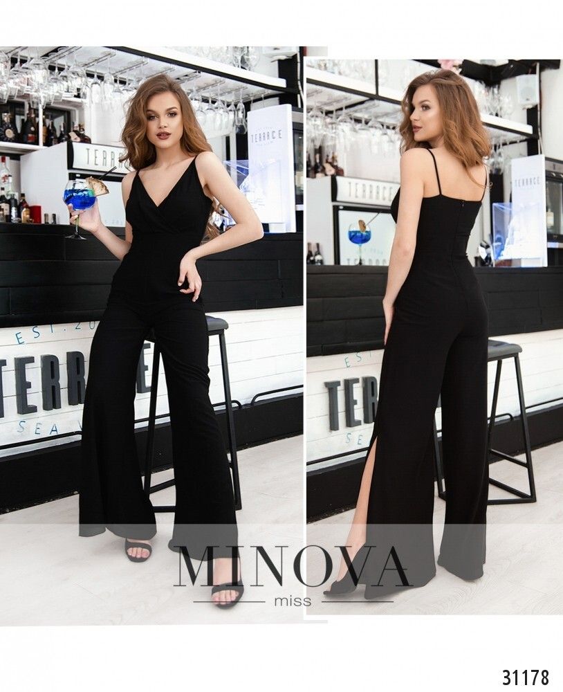 Комбинезон 4005-черный Minova