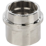 Соединение быстроразъемое (американка) STOUT SFT 0034 - 1/2" (ВР/ВР, латунь никелированная, металл по металлу)