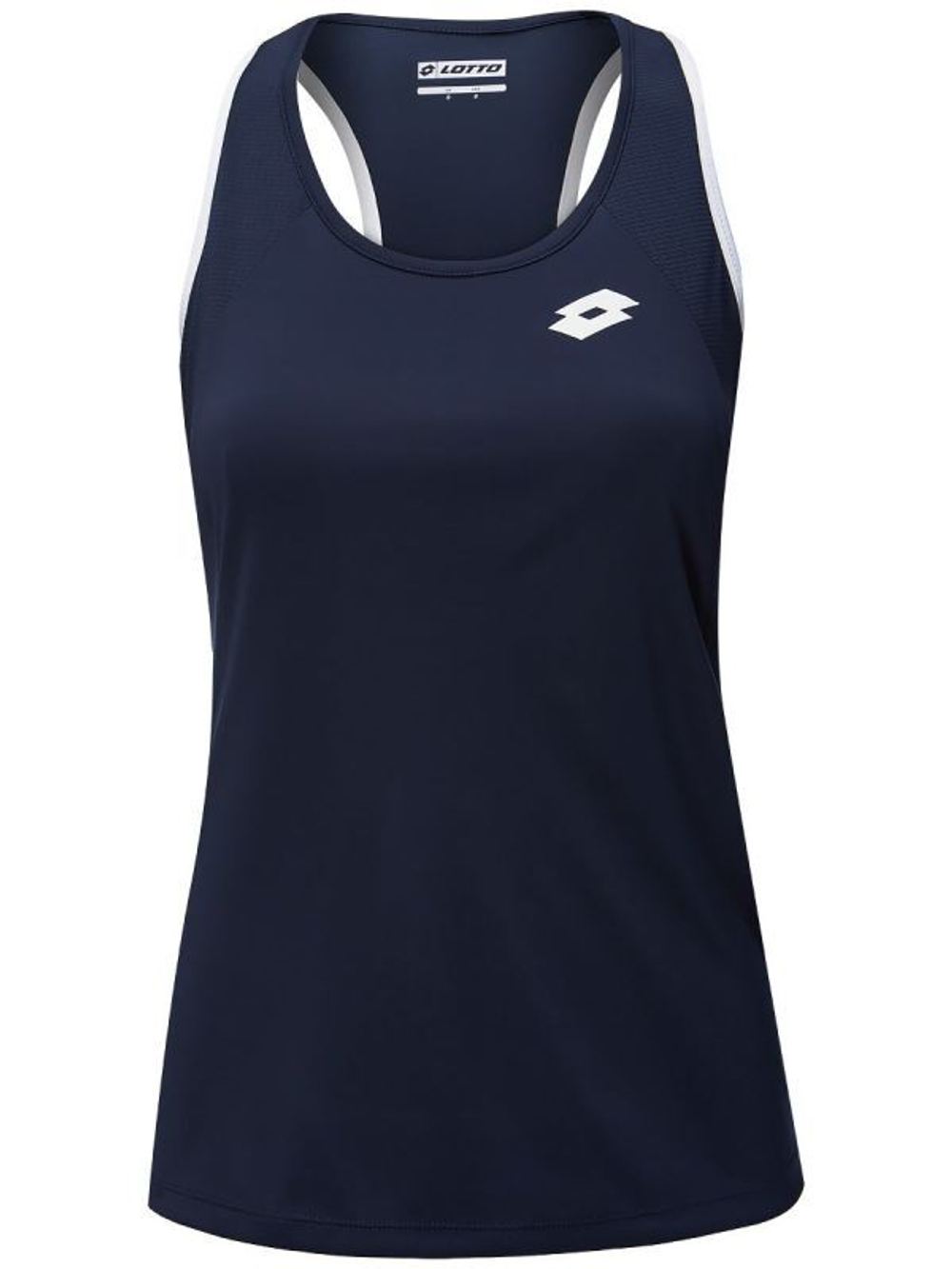 Женский топ теннисный Lotto Squadra W II Tank PL - navy blue