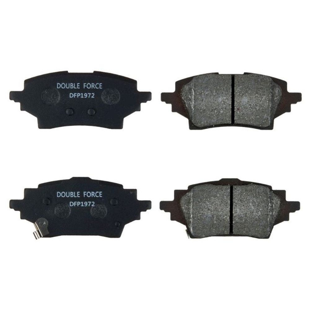Колодки тормозные дисковые задние Double Force DFP1972