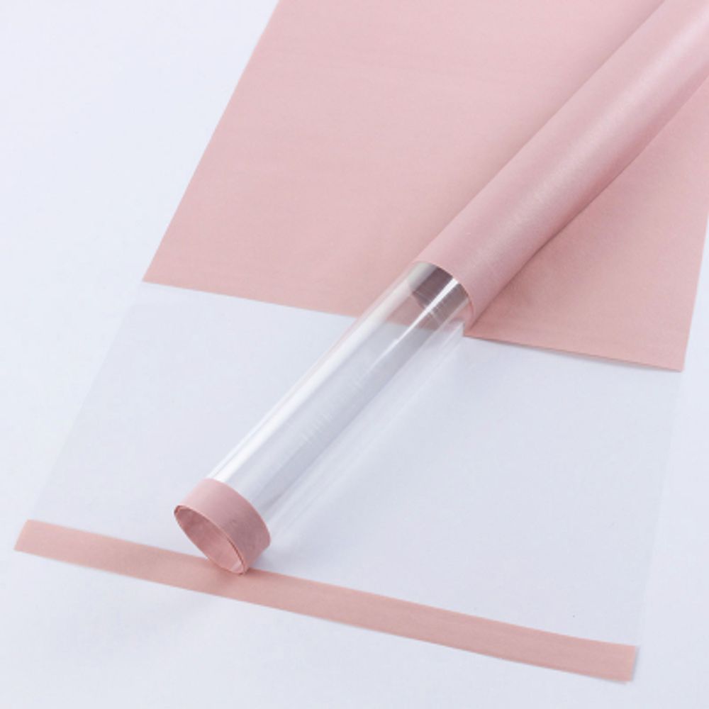 Пленка ОКНО 60см*10м ПУРПУРНО-РОЗОВЫЙ