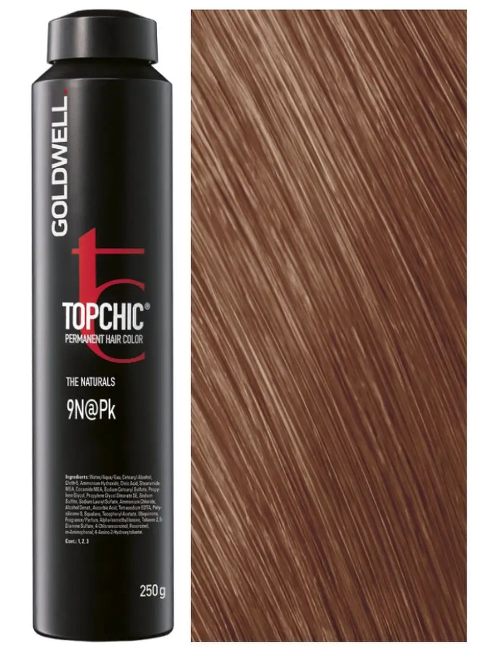 Goldwell Topchic 9N@Pk очень светло-русый с розовым сиянием, 250 мл