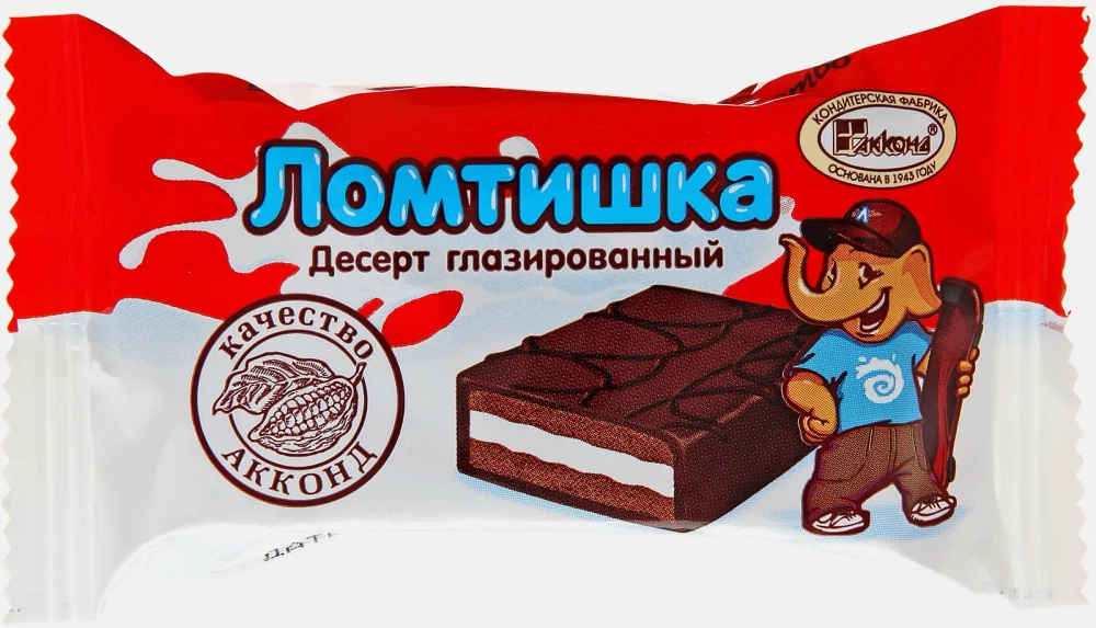 Десерт глазированный Ломтишка 30г