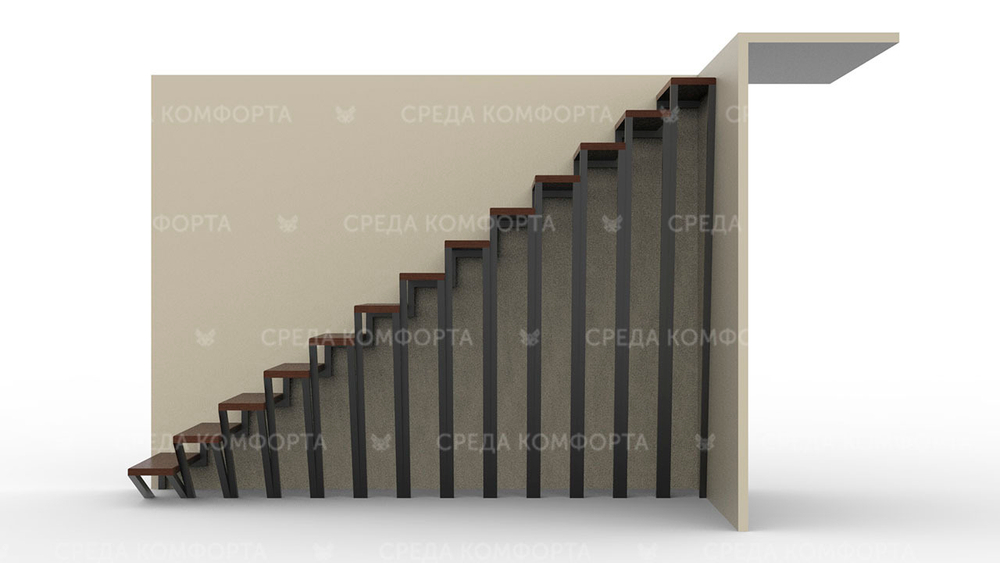 Деревянная лестница LSTN0031