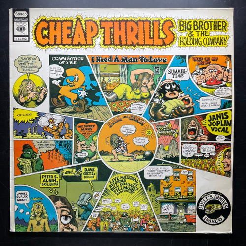 Big Brother & The Holding Company ‎– Cheap Thrills (Голландия 1968г.)