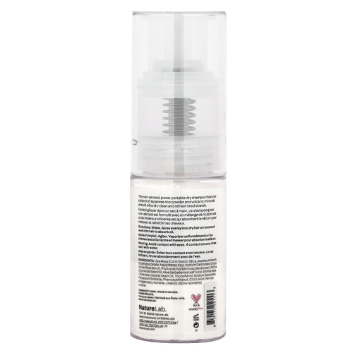 NatureLab Tokyo, Perfect Clean, сухой шампунь, с рисовым порошком, 21 г (0,74 унции)