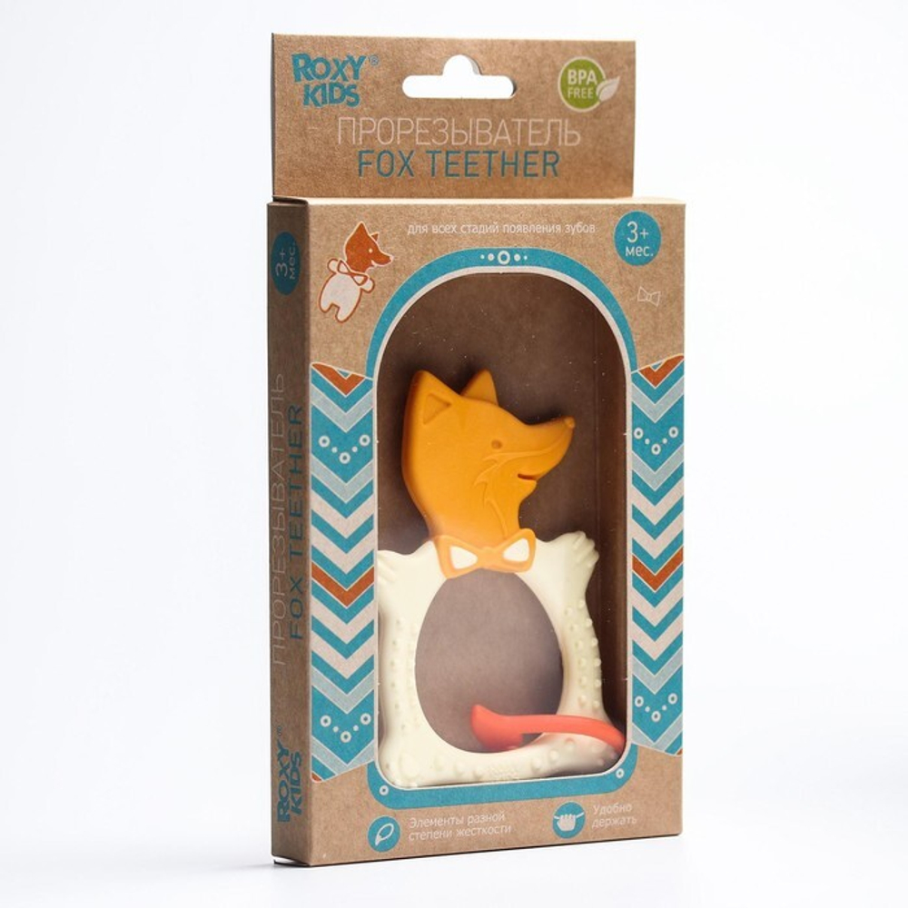 5240414 Прорезыватель FOX, универсальный, цвет МИКС