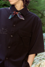 Рубашка Called a Garment Hikercore Shirt "Black"
