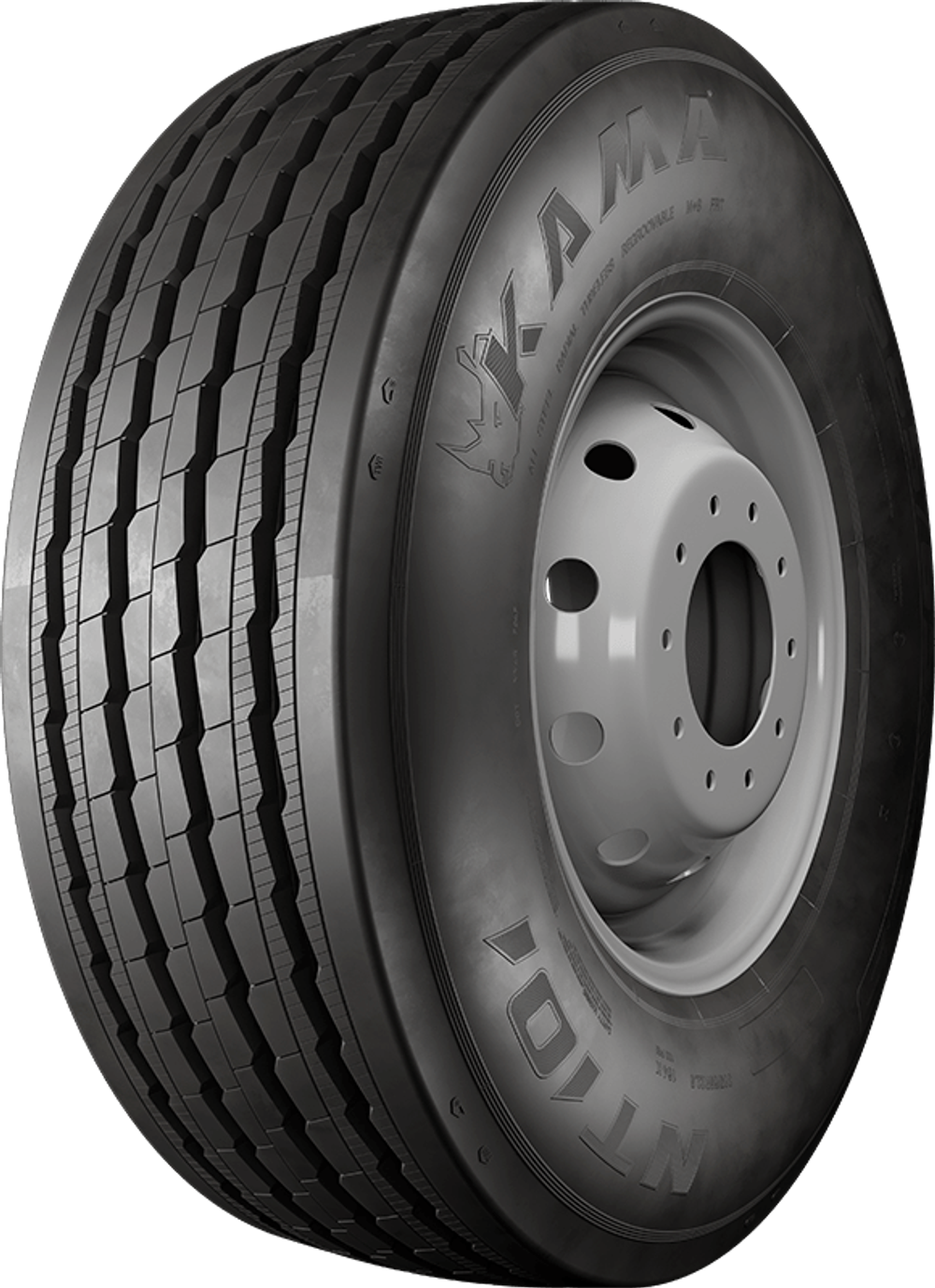 Автошина 385/65R22.5 Кама NT-101 164K нагрузка 5000КГ (прицепные оси 4 дор)