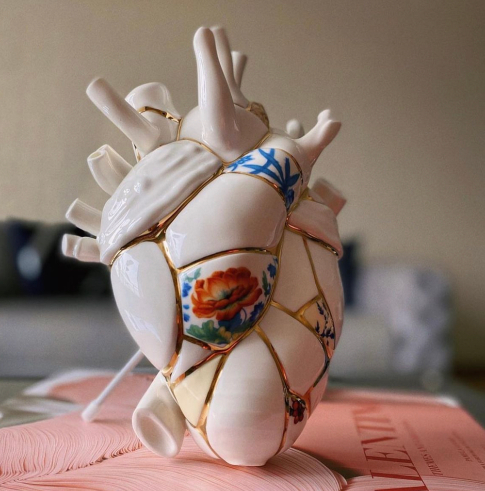 Ваза Love in Bloom Kintsugi