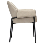 Стул aline, шенилл, серо-бежевый