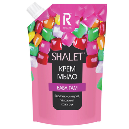 Крем-мыло Shalet Бабл Гам 1 л