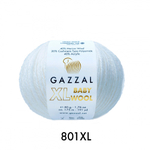 Пряжа Baby Wool XL 50 г, 100м, 40%акрил, 40%шерсть мериноса, 20%кашемир, 40%акрил (цена за 1 шт)