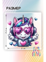 Термонаклейка на одежду, термопринт Единорог