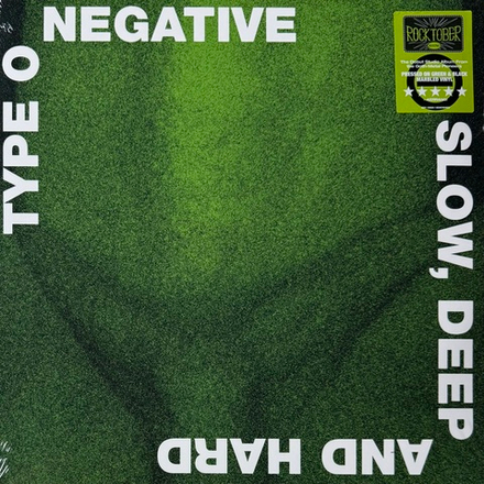 Виниловая пластинка Type O Negative ‎– Slow, Deep And Hard 2LP Green