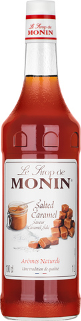 Соленая карамель 1 л. сироп Монин /1/6/