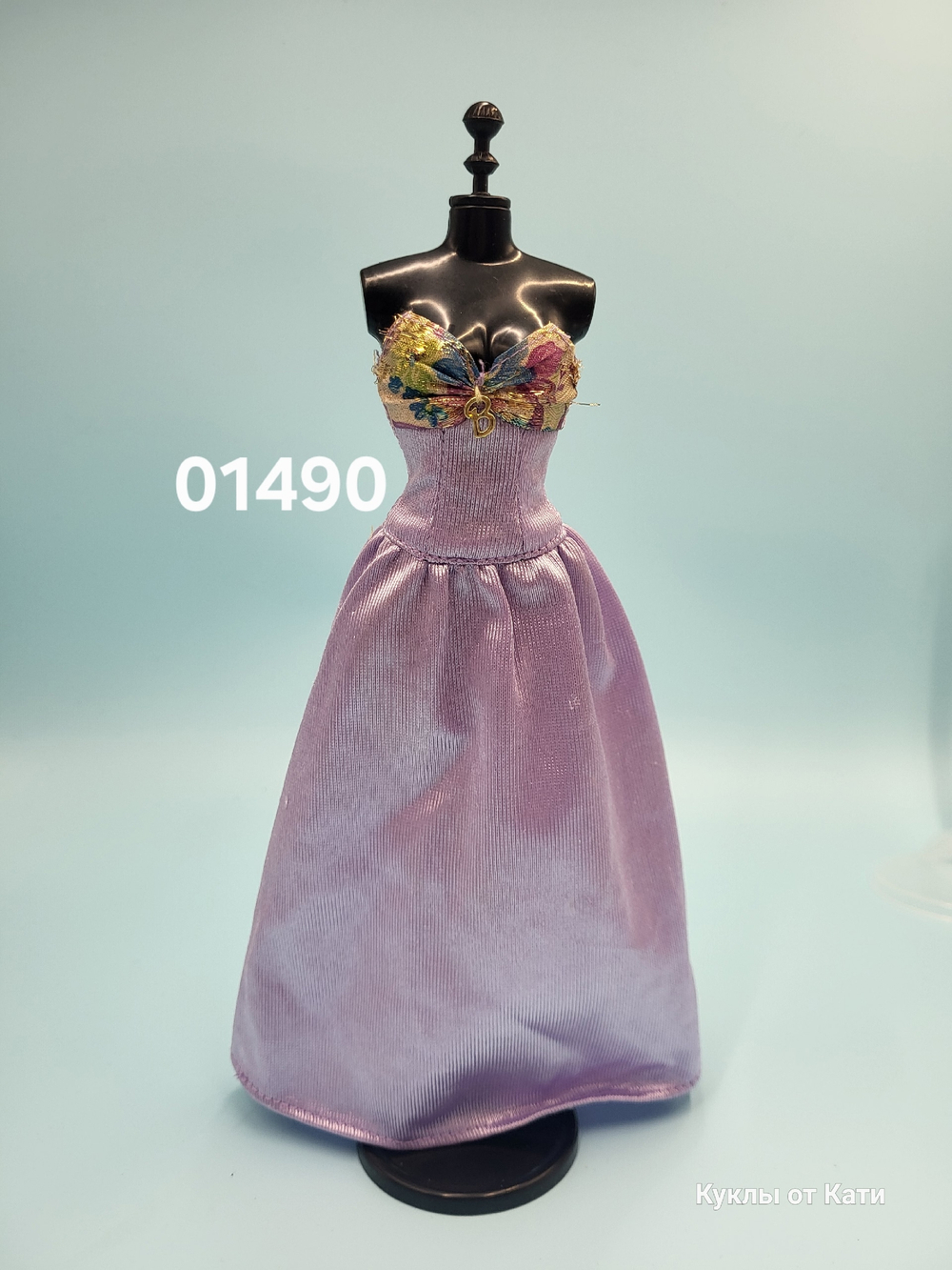 Одежда для куклы Барби винтаж платье 01490