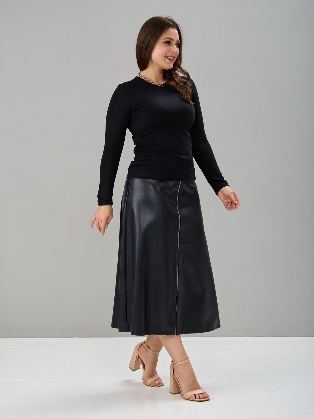 Лонгслив ЛНкл-081/черный