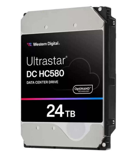 Жесткий диск 24TB SAS 12Gb/s Western Digital Ultrastar DC HC580
