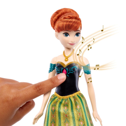 Disney Frozen - Поющая принцесса Анна Кукла Ледниковый период JDX53