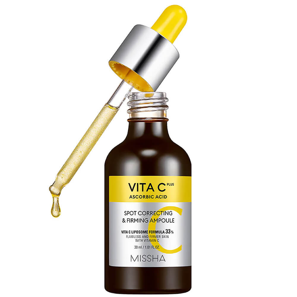 Укрепляющая ампула от пигментации с витамином C Missha Vita C Plus Spot Correcting & Firming Ampoule