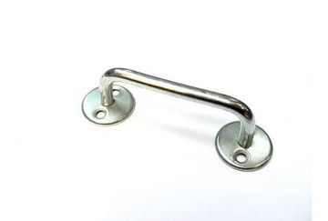 Ручка скоба РС80-2 покрытие белый цинк 80 мм