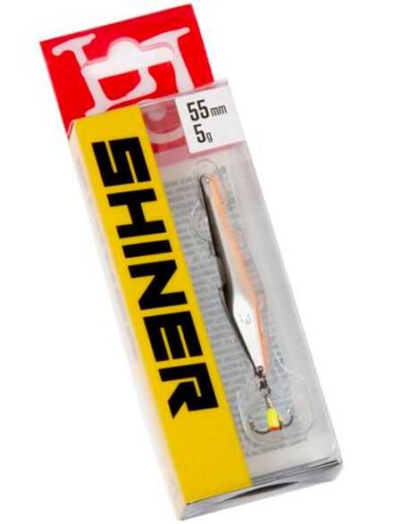 Блесна вертикальная зимняя Lucky John SHINER 55мм Minnow блистер