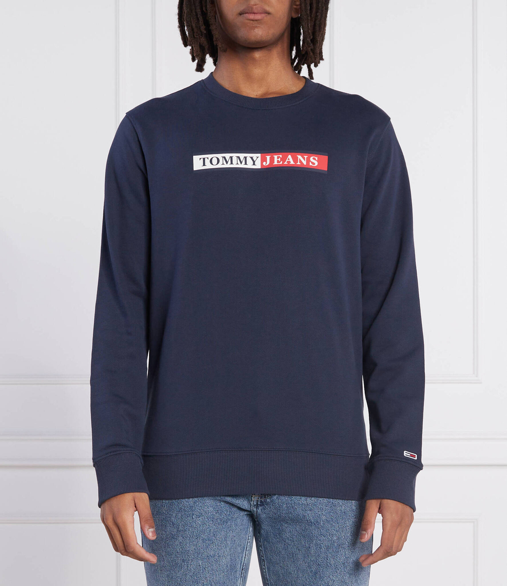 Худи essential Tommy Jeans - темно-синий(DM0DM15007)