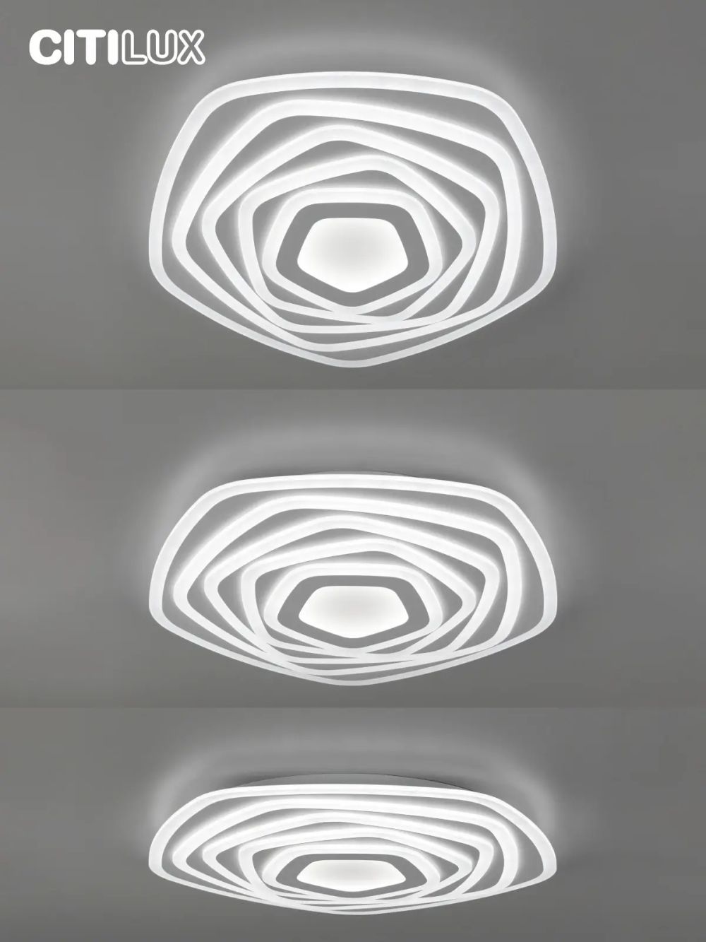 Citilux Триест Смарт CL737A55E RGB Умная люстра