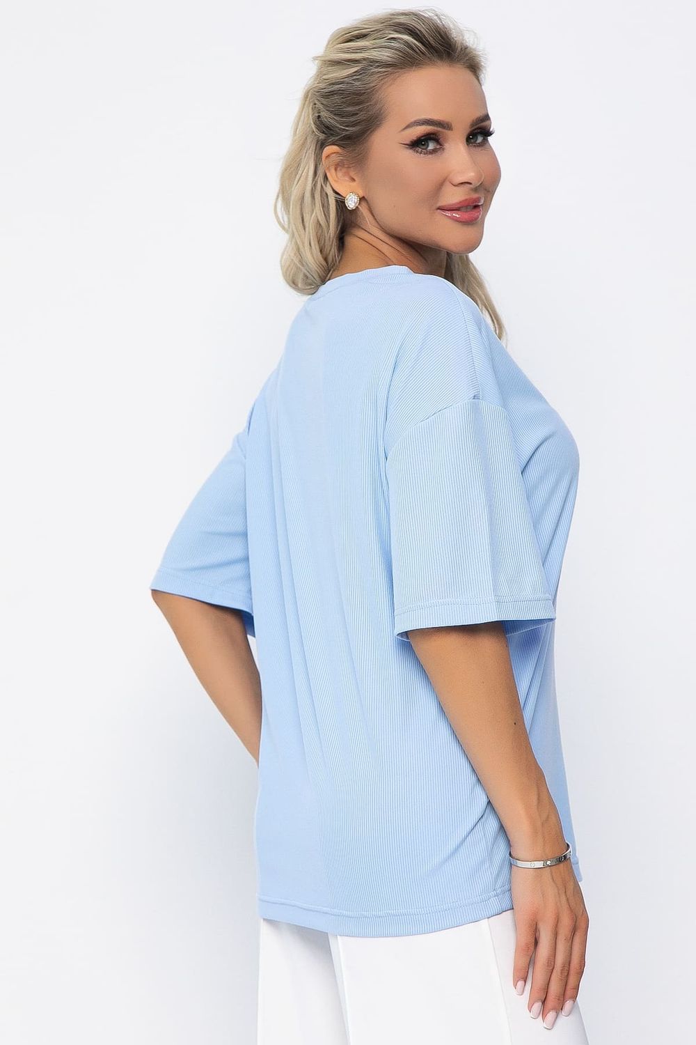 Футболка Аризона (голубая) Б13534-25М LT Collection