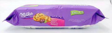 Печенье Милка Choco Cookie Чоко Куки c шок.крошкой и изюмом, 135 гр (Германия)