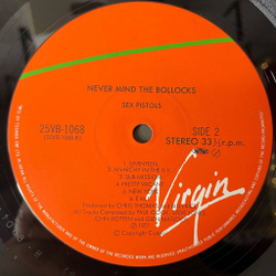 Винтажная виниловая пластинка LP Never Mind The Bollocks Here's The Sex Pistols (Japan 1986) (No Obi)