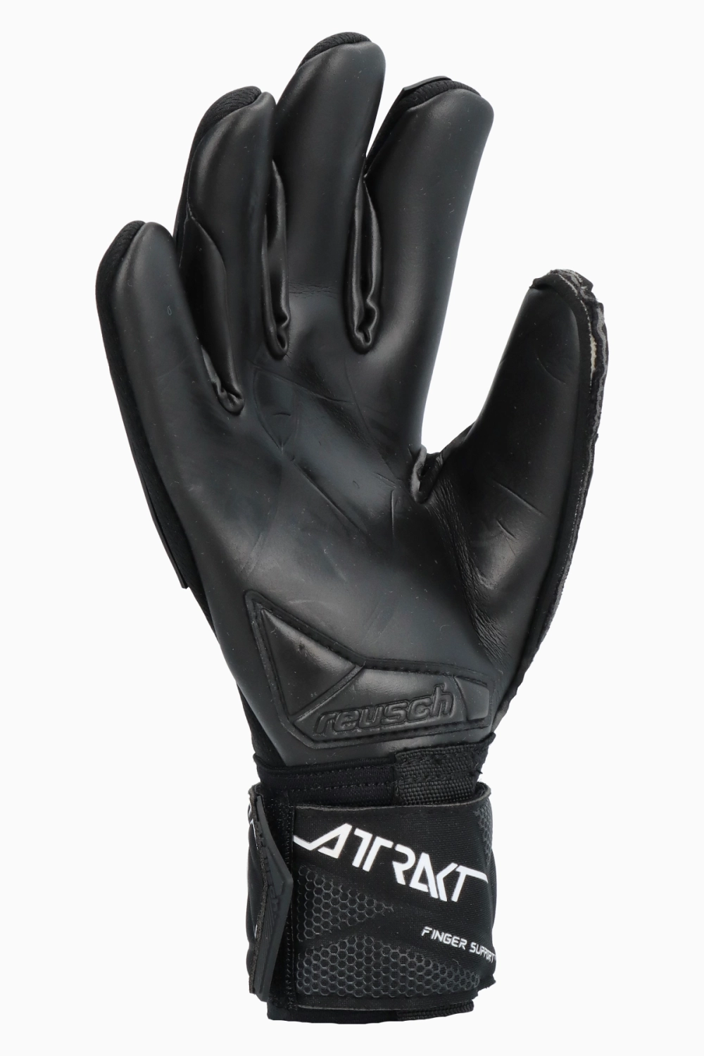 Вратарские перчатки Reusch Attrakt Freegel Infinity Finger Support - черный