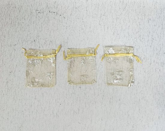 Мешок для подарков бирюза 20 шт