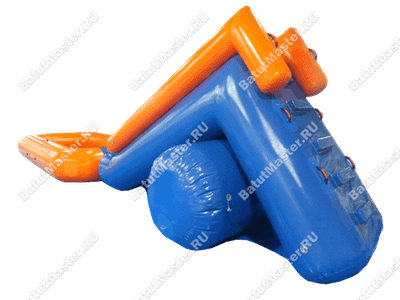 Надувная водная горка с бассейном «Пляжная», 6.5*3*2.5 м, герметичная