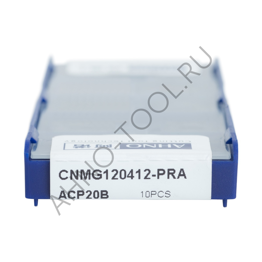Пластина твердосплавная ISO CNMG120412-PRA ACP20B AHNO по стали, получистовая