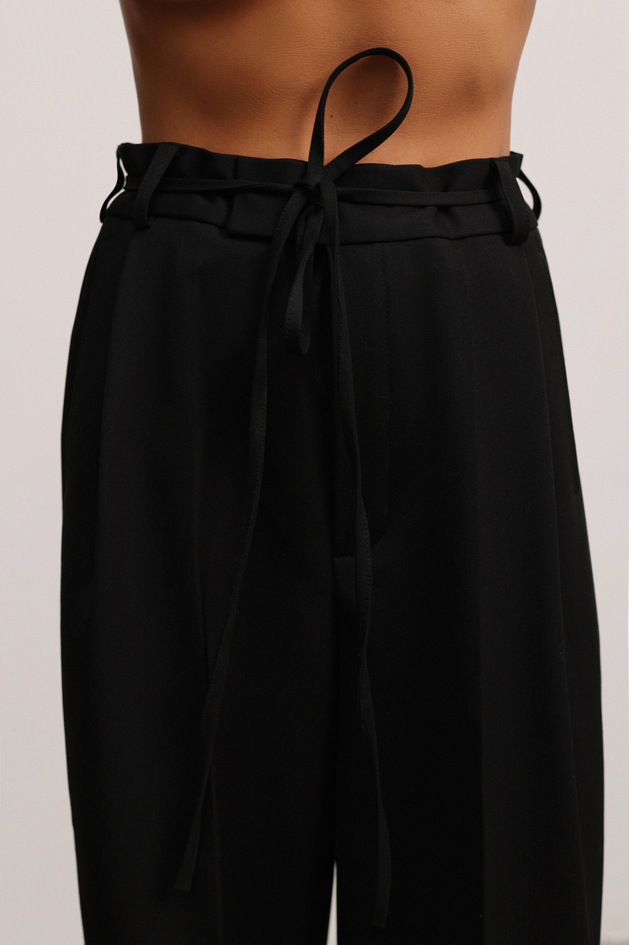 Брюки широкого кроя